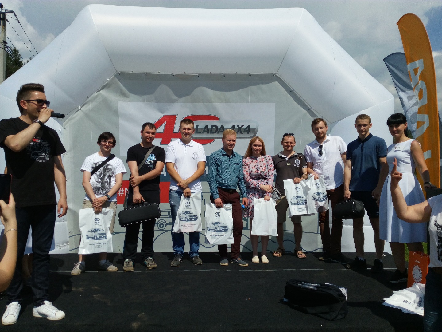 15 июля состоялся БОЛЬШОЙ тест-драйв LADA 4*4