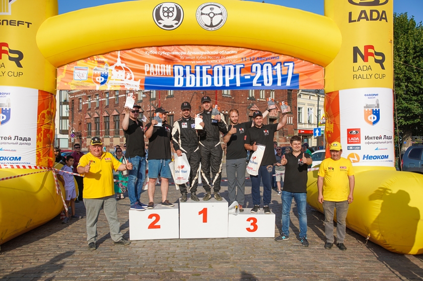 LADA Rally Cup на ралли ''Выборг-2017'' - Шестой этап