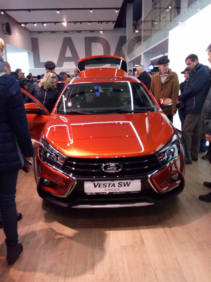 4 ноября 2017 г. в ДЦ ''Иж-Лада'' состоялась презентация LADA Vesta SW Cross