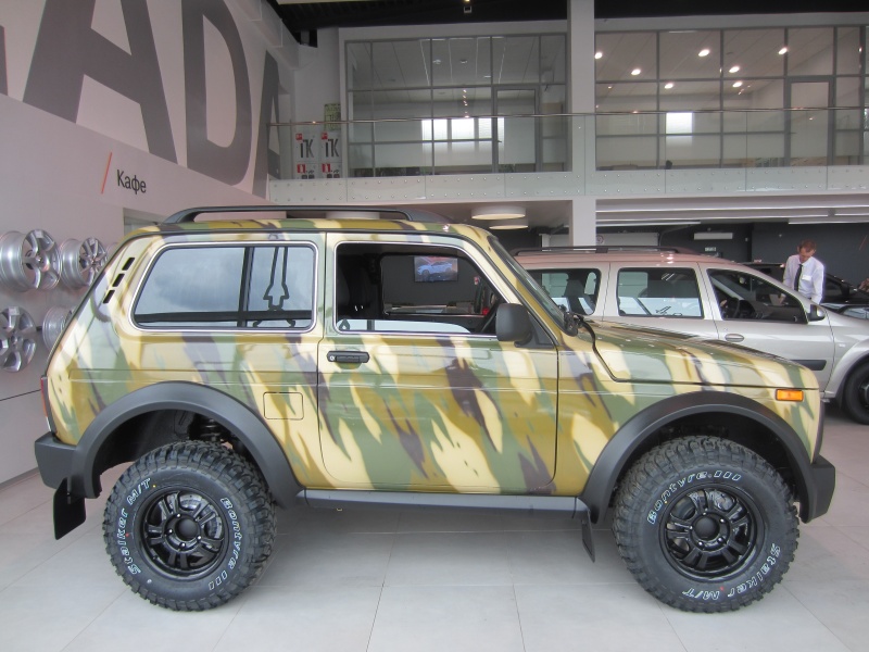 LADA 4х4: камуфляжных внедорожников станет больше